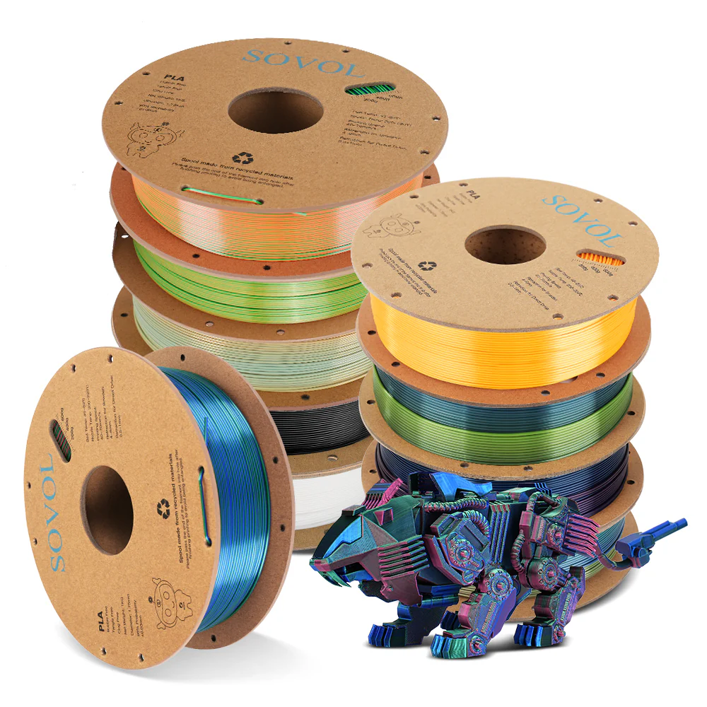 PLA Silk 3D Printing Filaments 10KG - Image 3