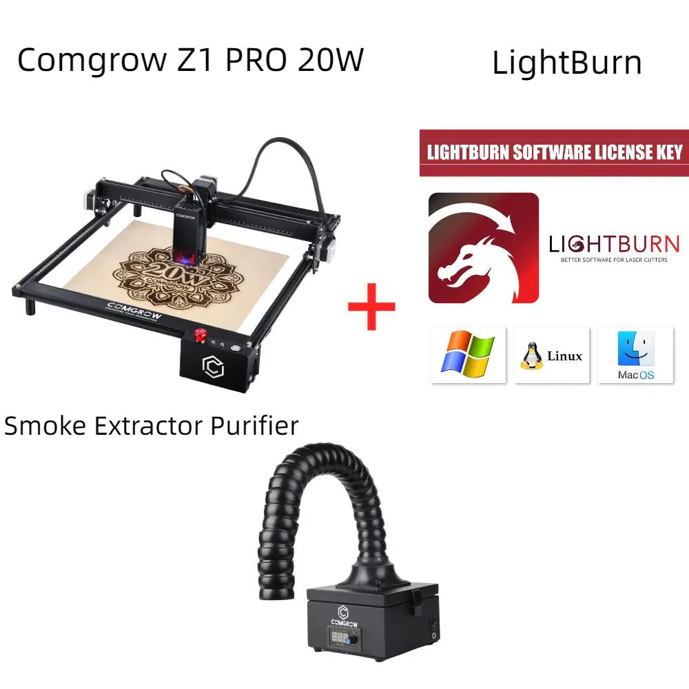 Comgrow Z1 PRO 20W Laser Engraver - Image 13
