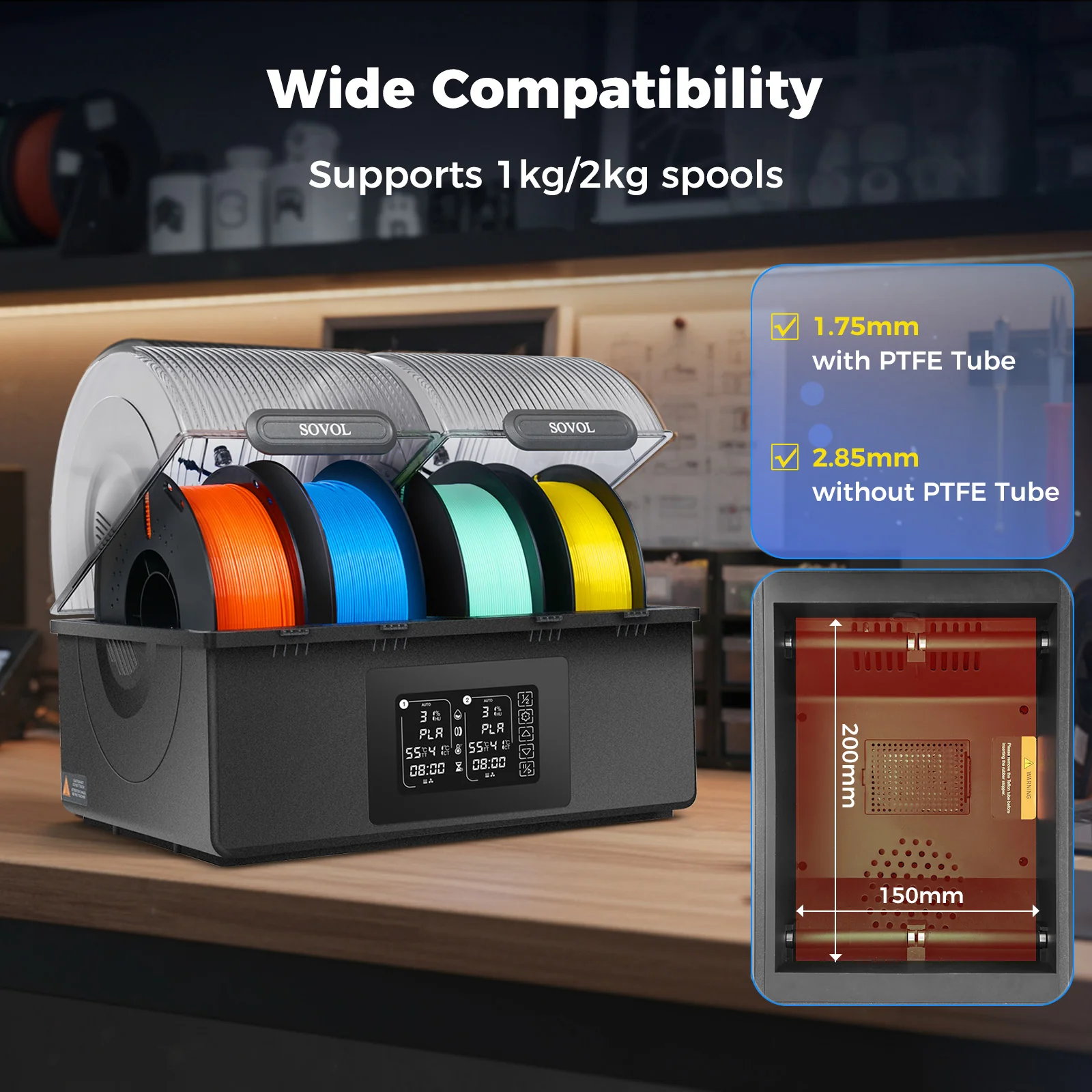 Sovol SH03 Filament Dryer - Image 10