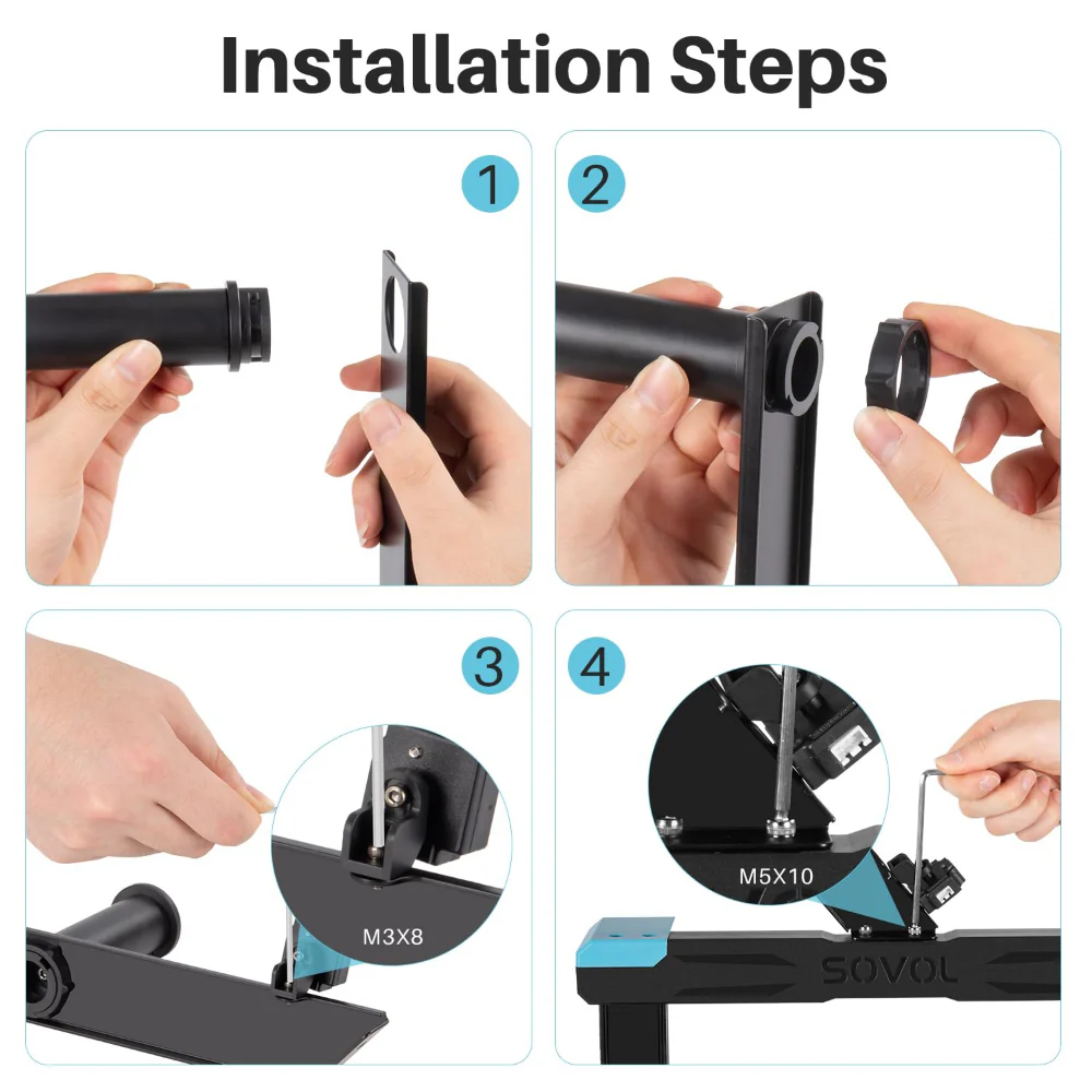 Filament Runout Sensor & Bracket Roller for SV06 - Image 10