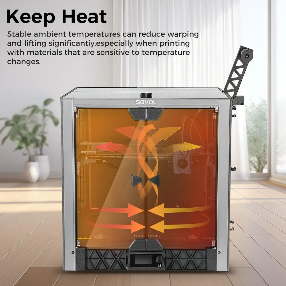 SV08 Glass Open Enclosure - Image 3