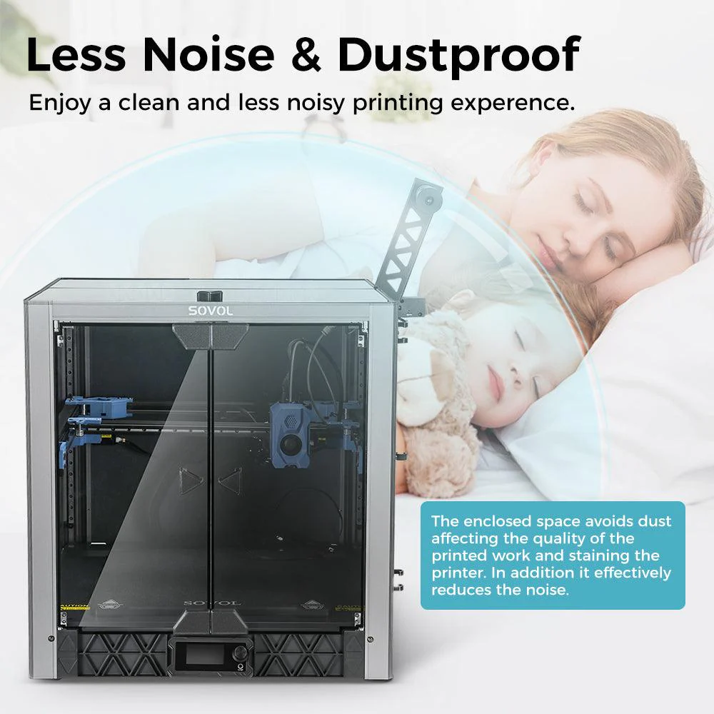 SV08 Glass Open Enclosure - Image 4